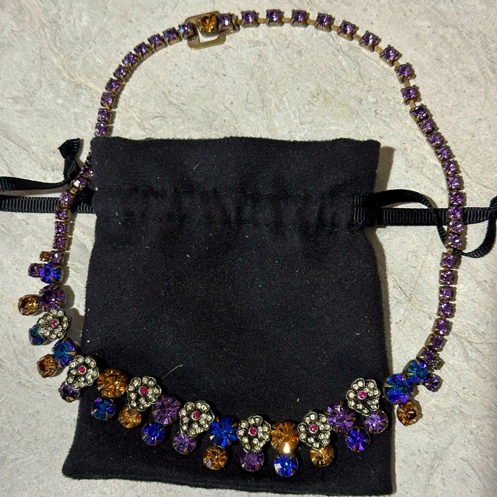Vintage signed Albert Weiss necklace. Very rare.
